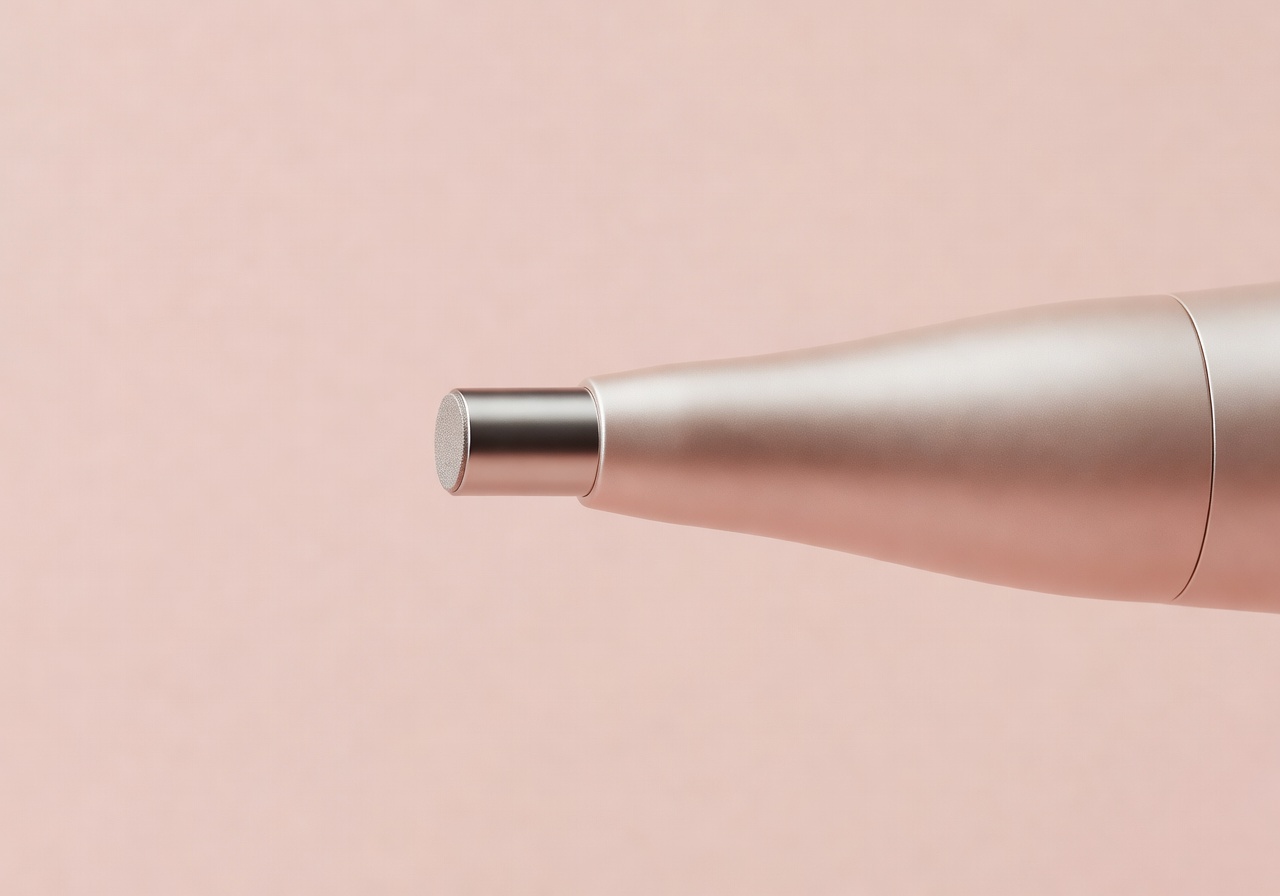 Apparative Mikrodermabrasion im Close-up